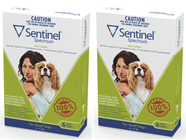 Sentinel worming clearance chews