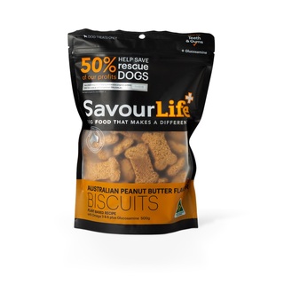 SavourLife Biscuits - Peanut Butter Flavour 500gm