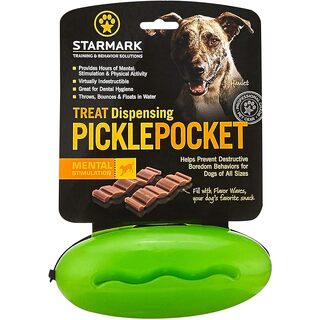 Starmark - Pickle pocket - Treat Dispensing toy for dogs