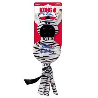 KONG Wubba No Stuff Zebra Large