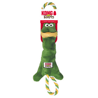 KONG Tugger Knots Frog Med/Large