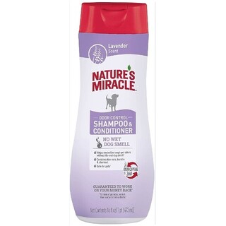 Nature's Miracle Dog Shampoo & Conditioner Lavender Scent 437ml