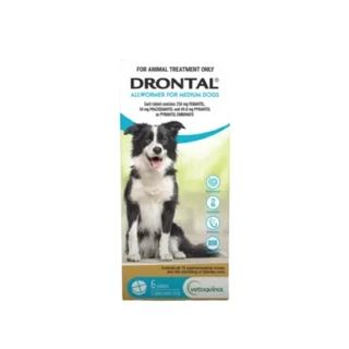 Drontal Allwormer Tablets for Dogs 10kg