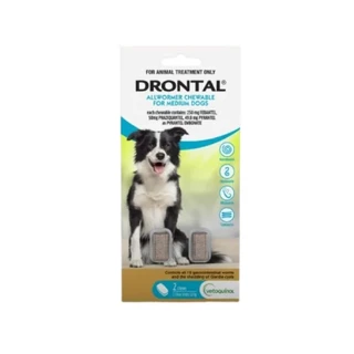 Drontal Allwormer Chewable for Dogs 10kg