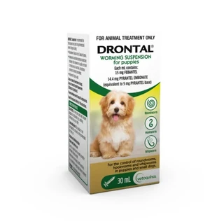 Drontal Worming Suspension for Puppies - 30ml