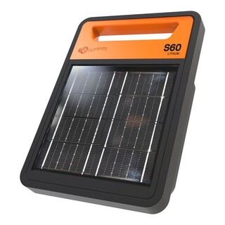 Gallagher S60 (upto 6km) - Lithium Portable Solar Powered Fence Energizer