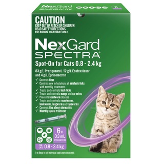 NEXGARD SPECTRA for Cats  Pipet flea and tick treatment