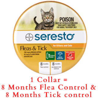 Seresto Flea Collar for Kittens & Cats