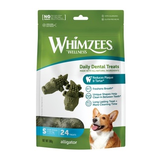 Whimzees Alligator Dental Chews For Dogs